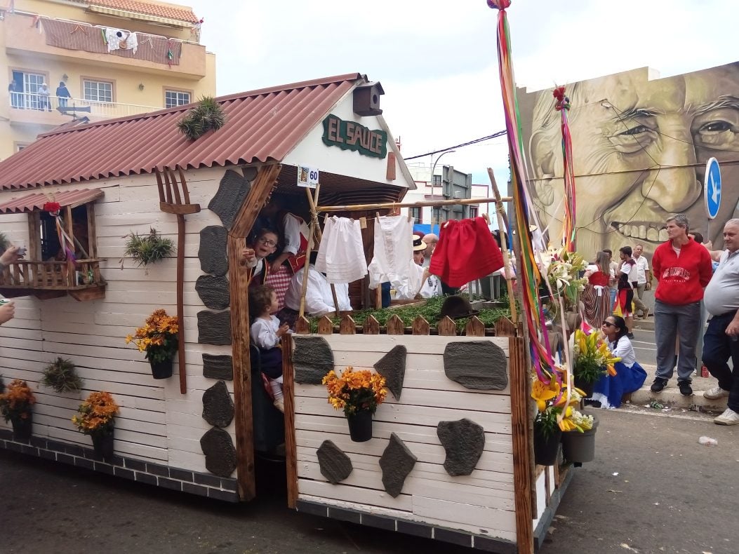 Romería Los Realejos - origineller Wagen