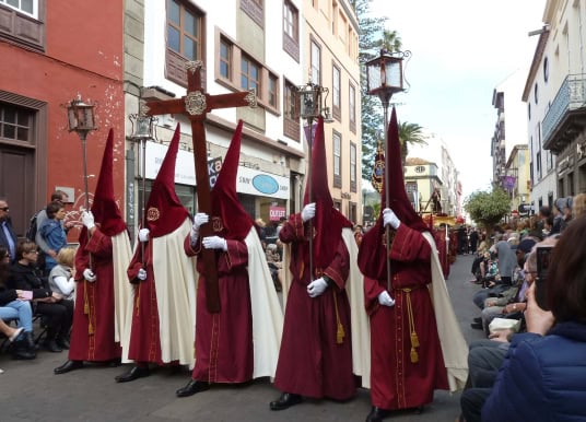 Karfreitag Prozession La Laguna Teneriffa Kreuzweg