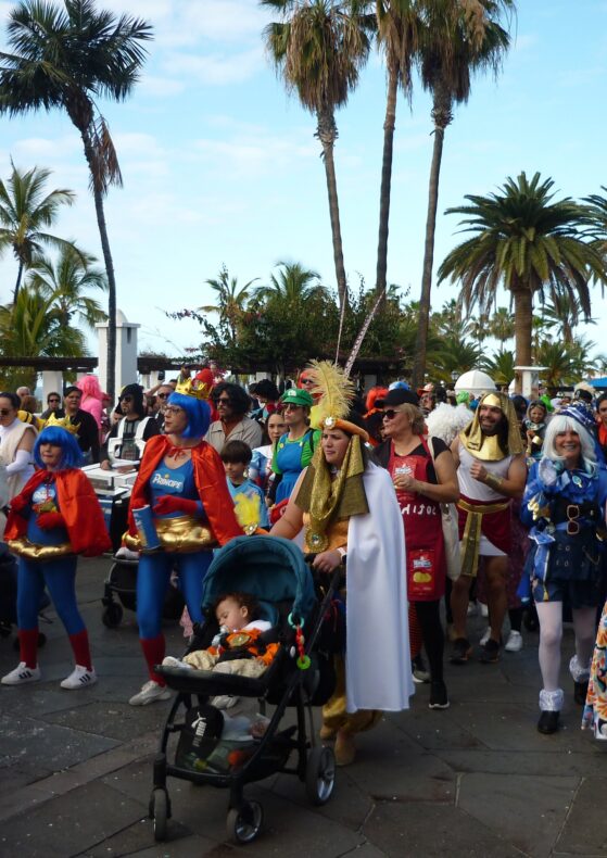 Karneval Teneriffa Puerto de la Cruz Umzug 25 45