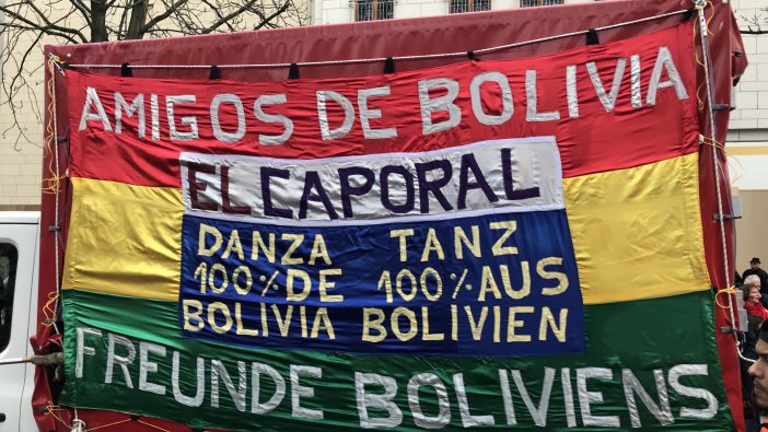 Karneval Düsseldorf Rosenmontagszug Bolivien