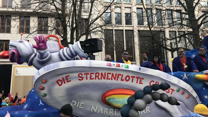 Karneval Düsseldorf Rosenmontagszug Star Trek