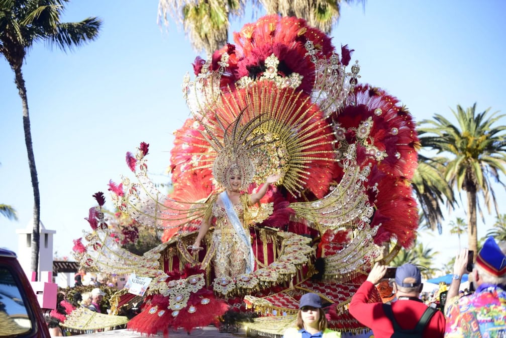 Karneval Puerto de la Cruz Teneriffa Reina 2023