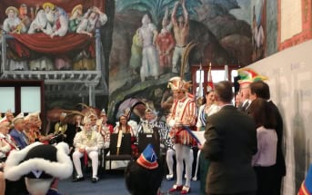 Karneval Teneriffa Puerto de la Cruz Delegation Karnevalsmuseum Prinz und Venetia