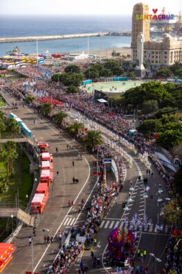 Rekord! 420.000 Menschen feiern Karneval in Teneriffas Hauptstadt