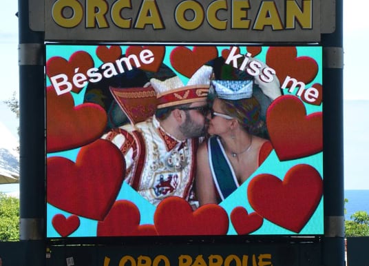 Karnevalszug Puerto de la Cruz 2016 Prinz Hanno Venetia Sara Loro Parque