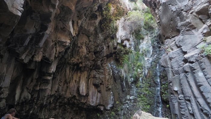 La Gomera schöne Orte 13 Barranco Arure Wasserfall