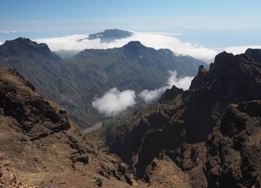 La Palma Kanaren Highlights Nationalpark Caldera de Tamburiente Roque de los Muchachos 04-02
