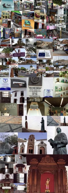 Lieblingsorte Kanaren La Gomera Collage Peter Hionsek