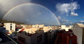 Lieblingsorte Kanaren Regenbogen Santa Cruz Teneriffa René Hertel