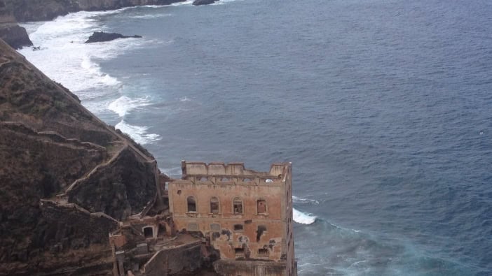 Lieblingsorte Kanaren Sylvia Ruine Meer