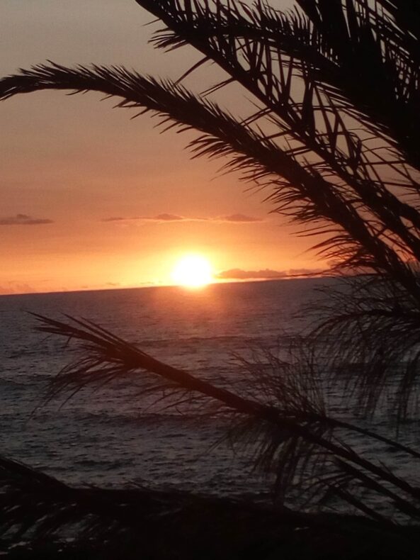 Lieblingsorte Kanaren Teneriffa Las Americas Bora Bora Sonnenuntergang Wolfgang