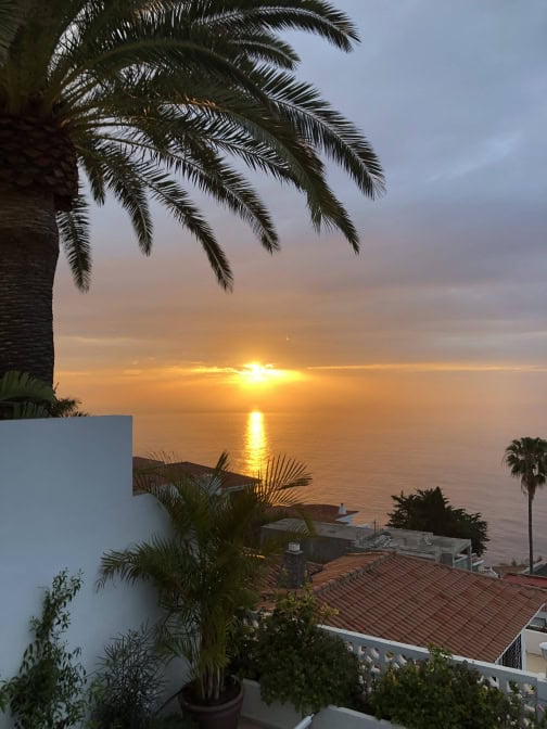 Lieblingsorte Kanaren Teneriffa Nordküste Sonnenuntergang Marianne Heid