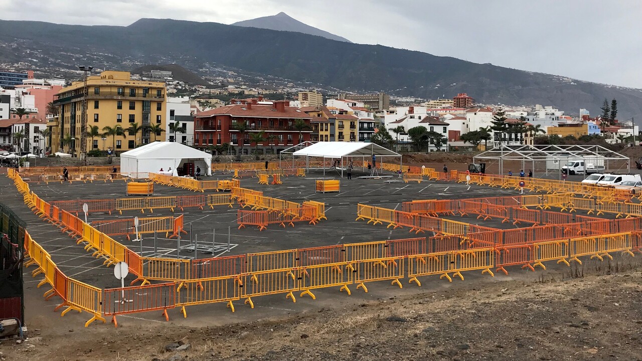 Mueca-Festival 2021: Vorbereitungen für die Straßenkunst in Puerto de la Cruz