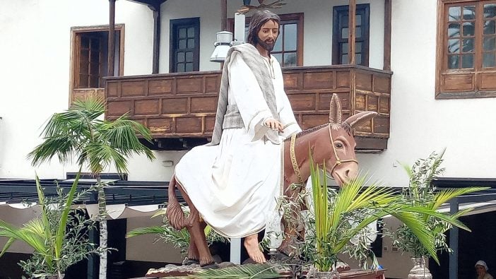 Palmsonntag Bild 1, Señor de la Burrita