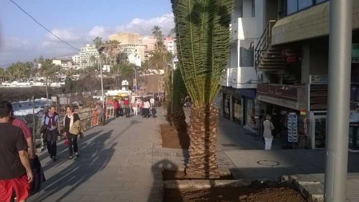 Promenade Puerto de la Cruz Umbau