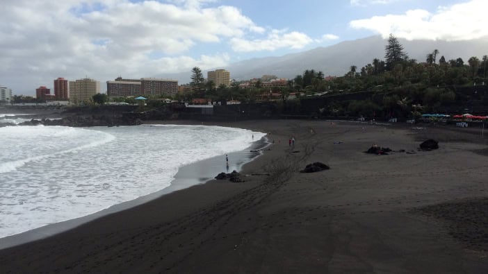 Playa Jardin Puerto de la Cruz Teneriffa