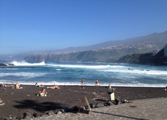 Playa Martianez Puerto de la Cruz, Teneriffa