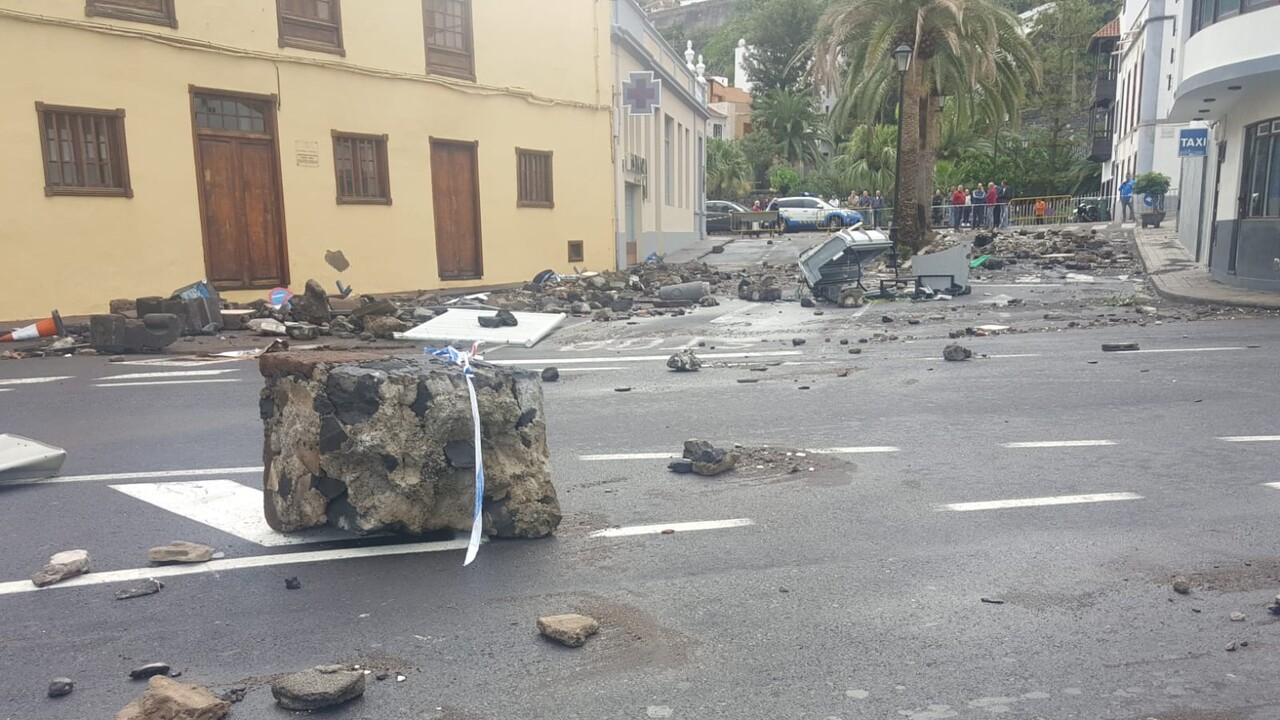 Unwetter verwüsten mehrere Städte auf den Kanaren