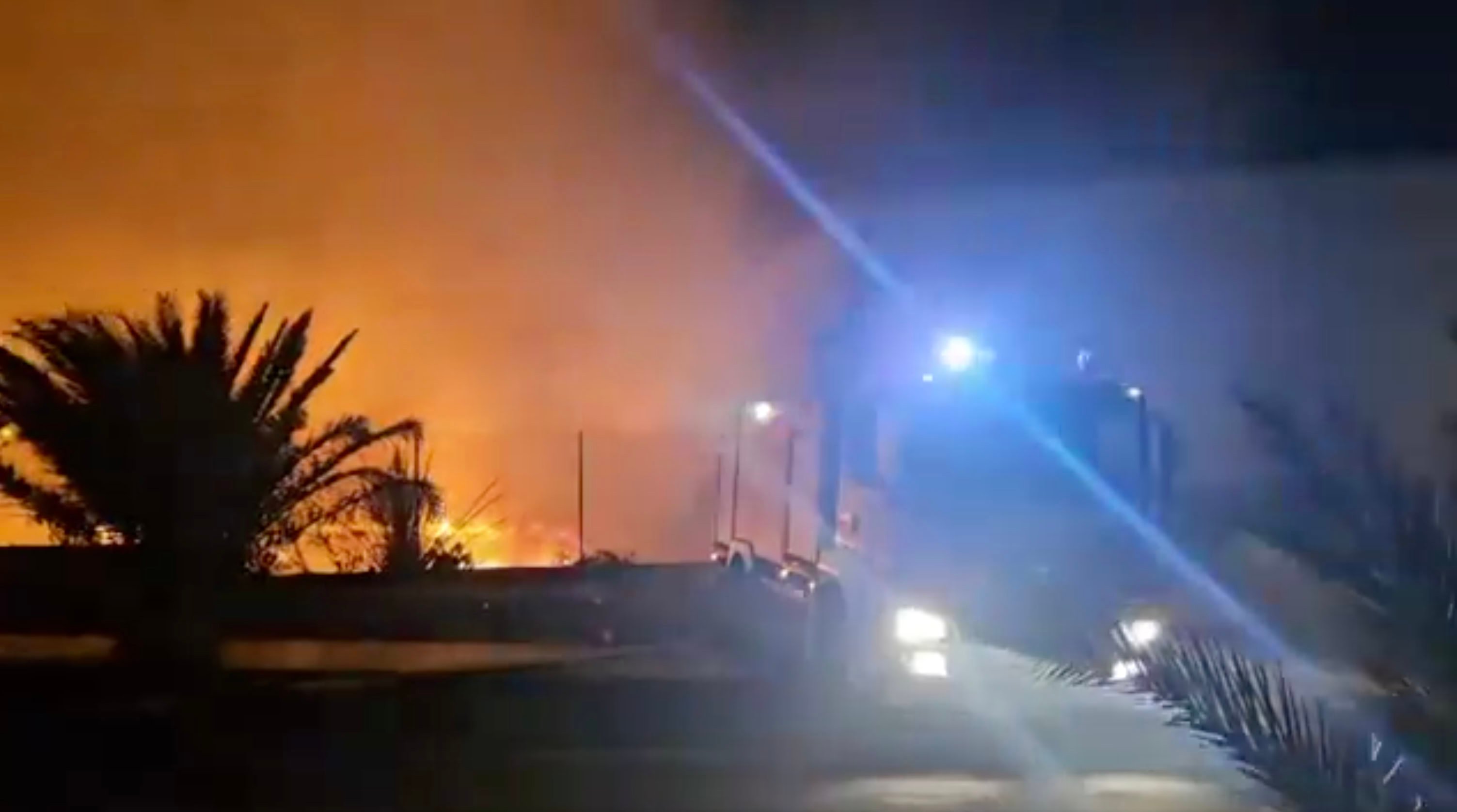 Großbrand Güimar Teneriffa