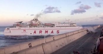 Gran Canaria Fähre Hafen Unfall