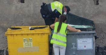 Hunde Müllcontainer Gran Canaria Telde