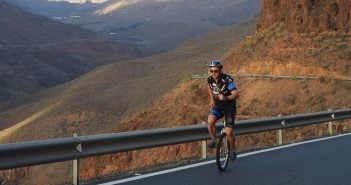 Heimo Katzbauer Einrad Gran Canaria Berge
