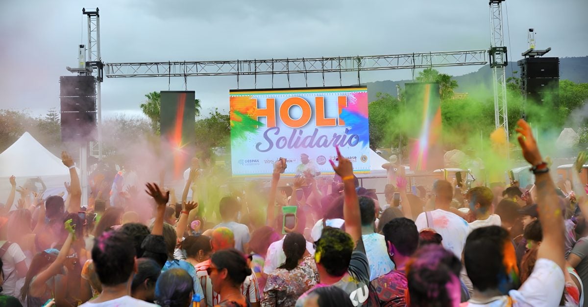 Holi-Festival: So bunt feiert Teneriffa den Frühling