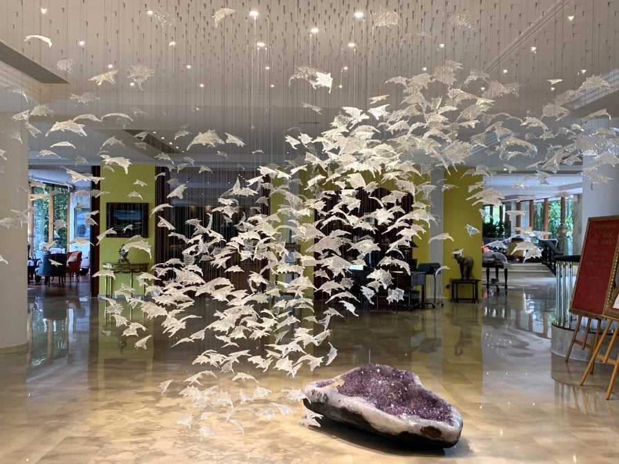 Hotel Botanico Teneriffa Lobby Kunstwerk