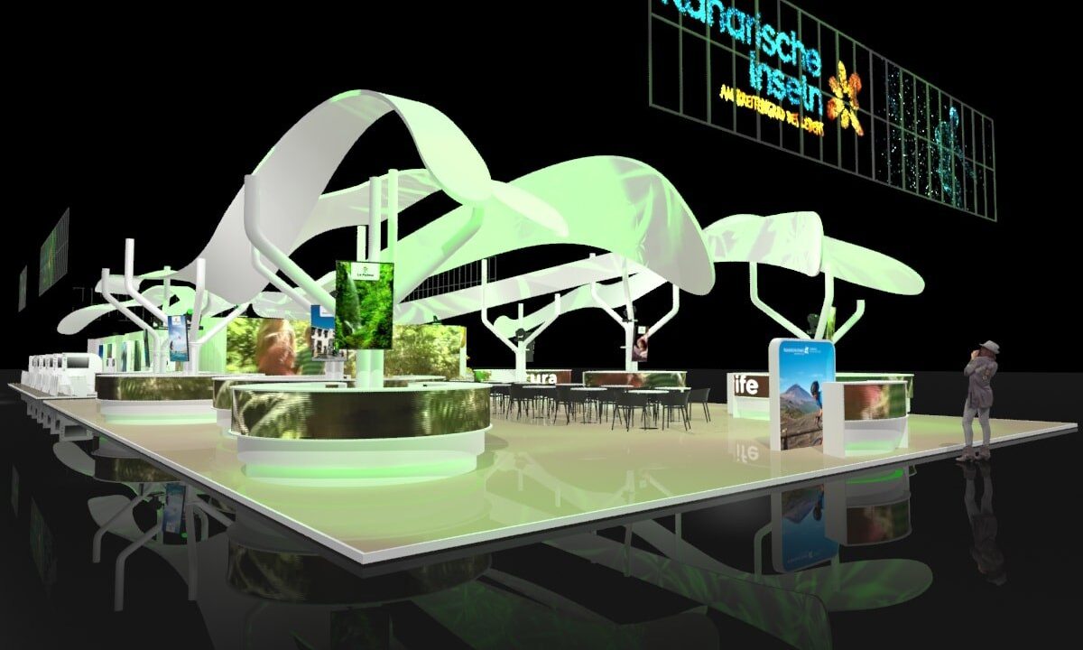 ITB in Berlin: Kanaren buhlen mit Riesen-Pavillon um Touristen