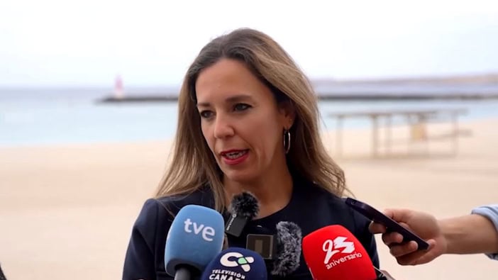 Jéssica de León, Tourismus-Ministerin der Kanarischen Inseln