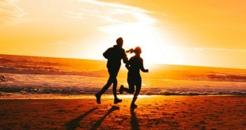 Jogging laufen Kanaren