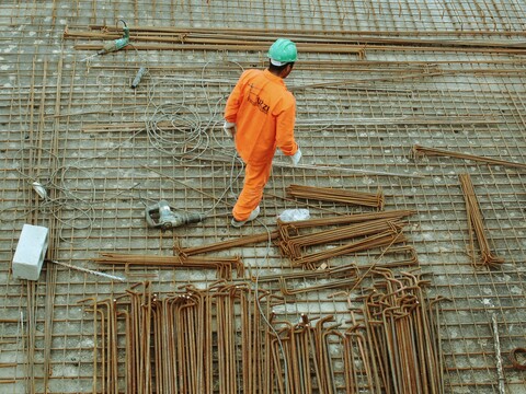 Kanaren Baustelle Arbeit Bau