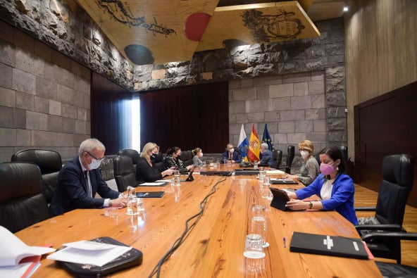 Kanaren Corona Regierung Gobierno