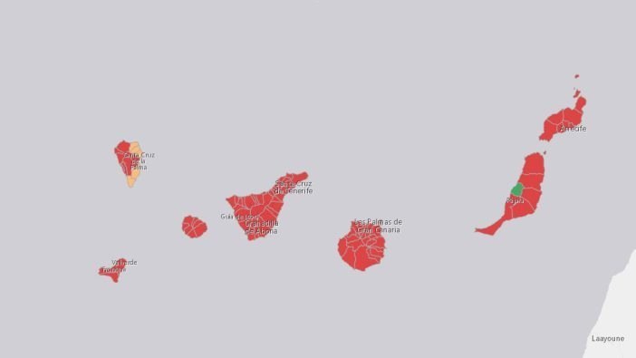 Kanaren Fallzahlen nach Tagen 23-01-2022