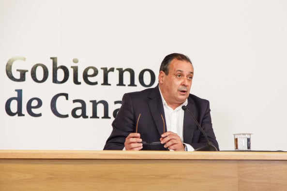 Kanaren Gesundheitsminister Blas Trujillo
