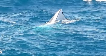 Kanaren-Sturm Boot gesunken