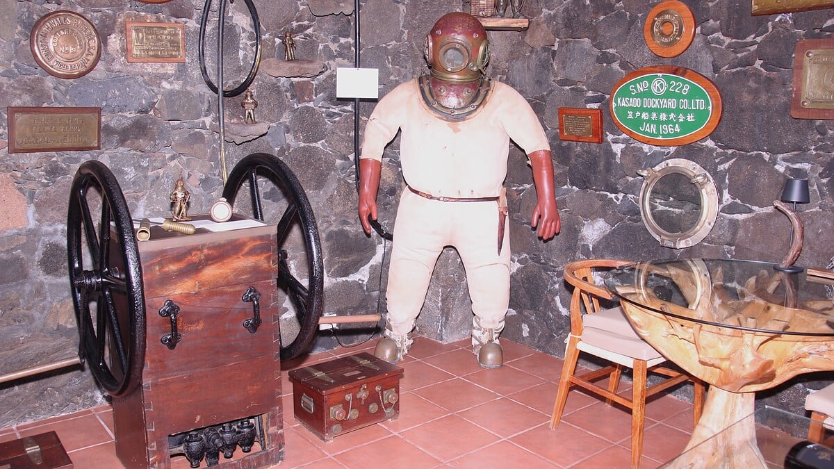 Kleinstes Hotel Puntagrande El Hierro Deko