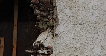 Kanaren Asbest Bau Fassade