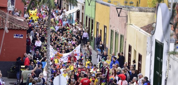 Karneval Puerto de la Cruz Teneriffa Kinder-Corso
