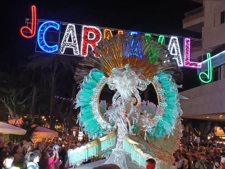 Karneval Puerto de la Cruz Teneriffa Reina Anwärterin