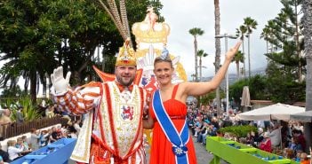 Karnevalszug Puerto de la Cruz 2016 Prinz Hanno Venetia Sara