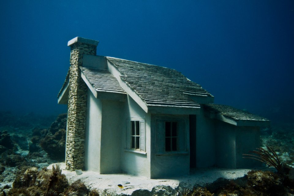 Lanzarote Unterwasser-Skulpturenpark Jason Taylor Haus