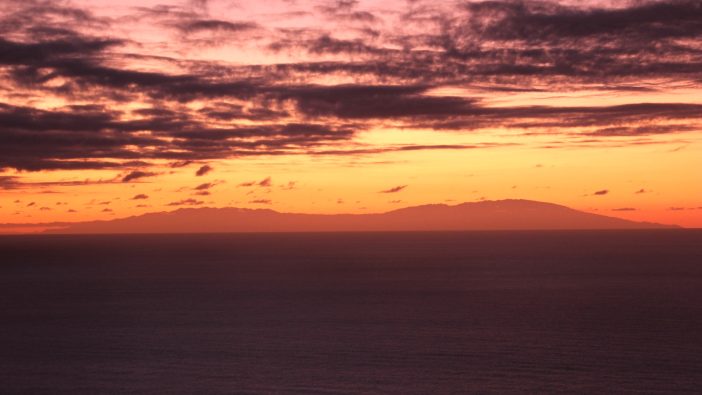 La Palma Sonnenuntergang Wolken