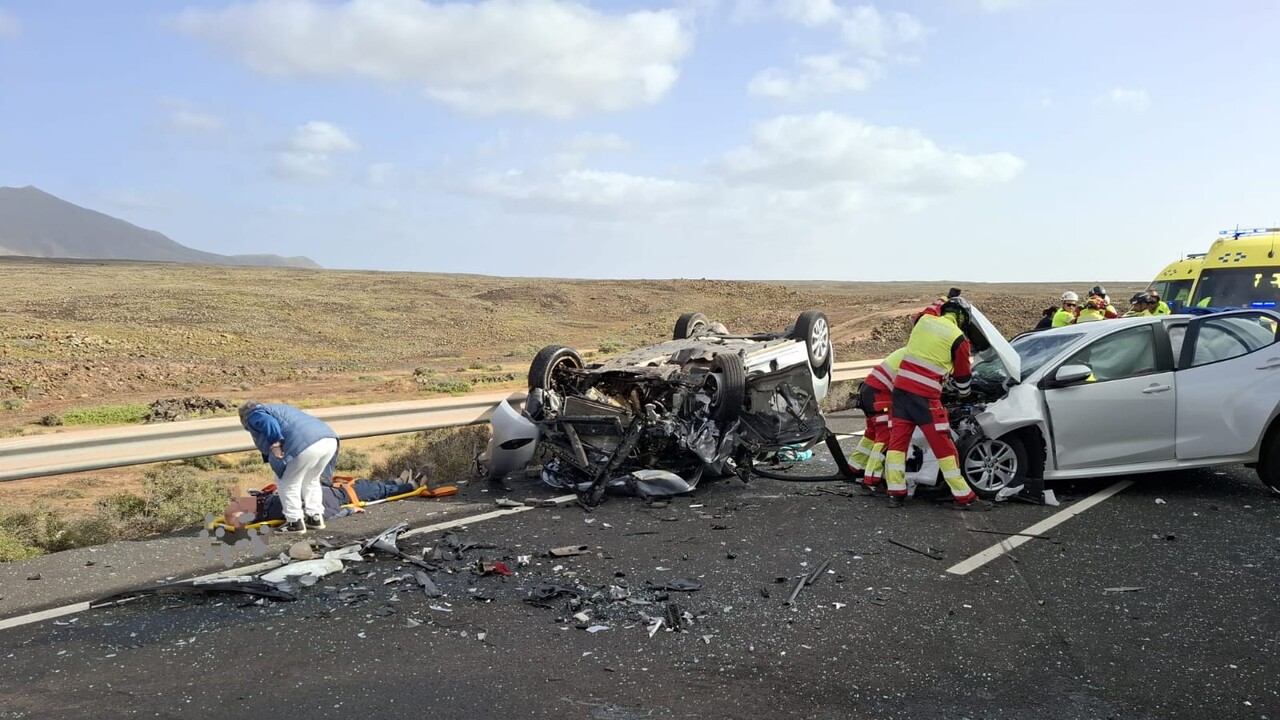 LKW rast in Unfallstelle: Schwerverletzte bei Massencrash auf Lanzarote