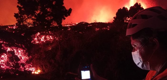 La Palma Vulkanausbruch Lava Temperatur