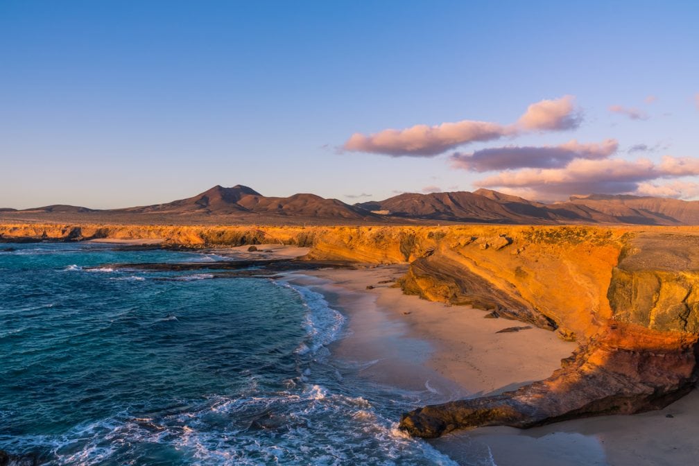Lieblingsorte Kanaren Fuerteventura Playa de Melany Sonnenuntergang Marlon Weigle