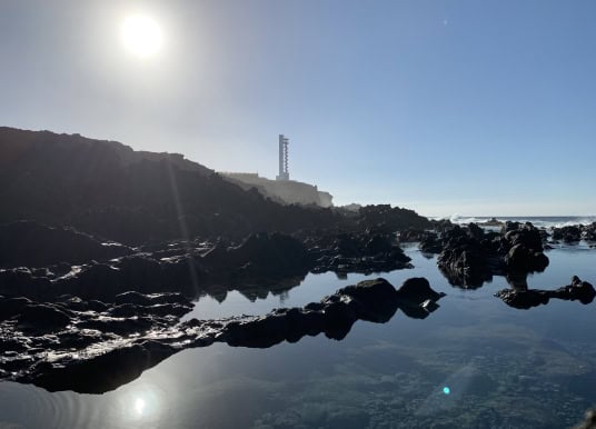 Meerwasser-Schwimmbecken Natur-Pool Charco Kanaren Teneriffa