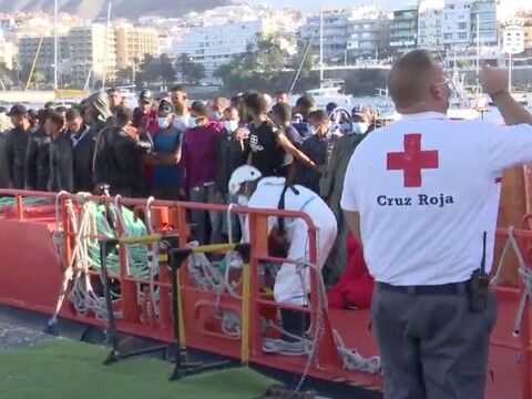 Migration Kanaren Gran Canaria Flüchtlinge 10-2020