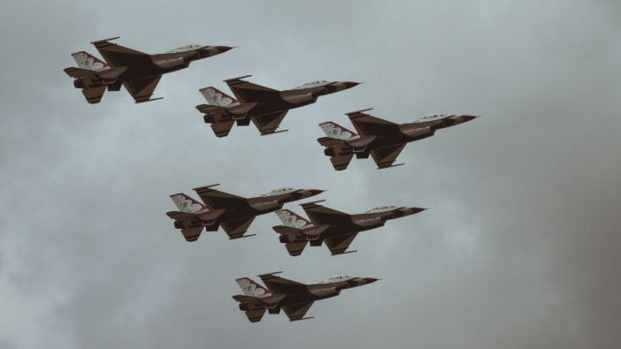 Militär-Flugzeuge