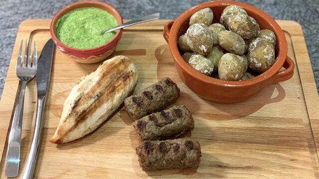 Mojo verde grüne kanarische Sauce Rezept selber machen lecker